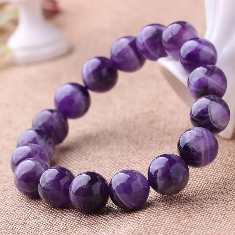 Natural Amethyst Bracelet | Inner Peace & Positive Energy